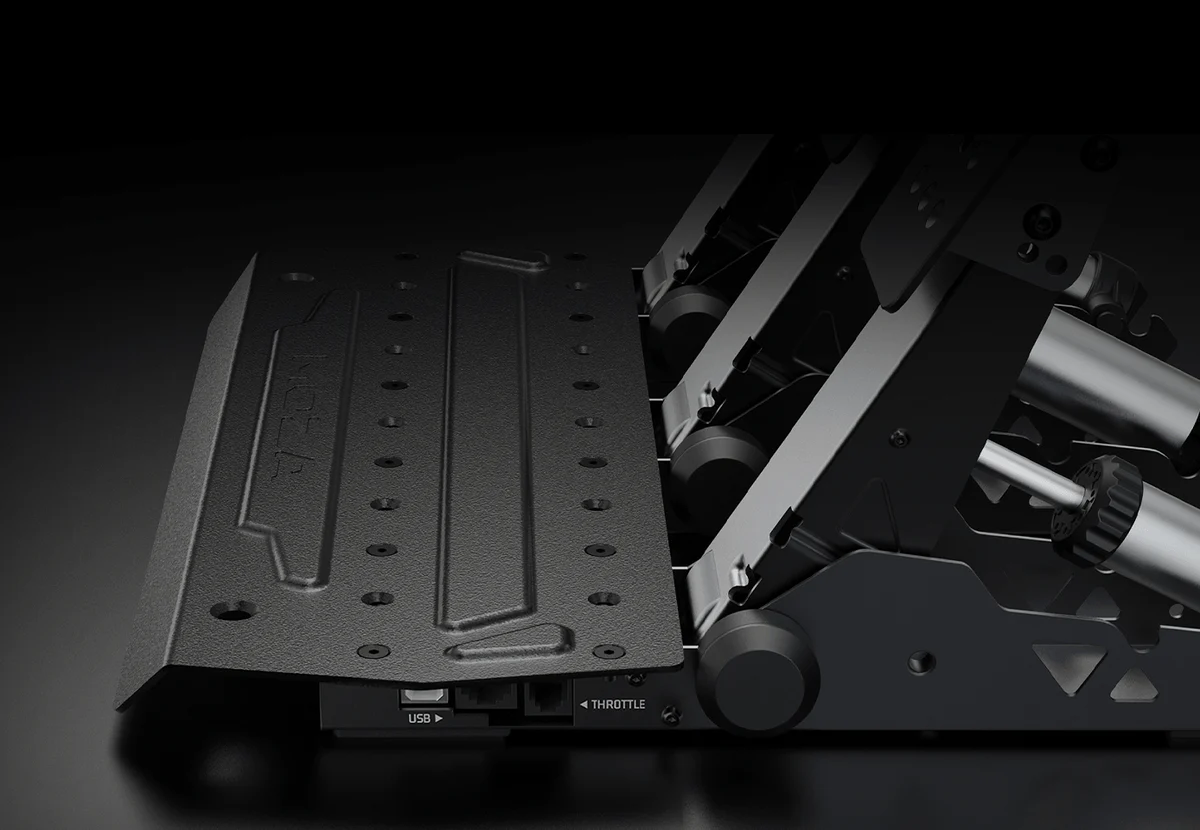 Pedały Moza SRP 2 Są Wykonane z Aluminium