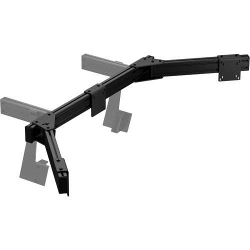 Sabelt Direct Mount Triple Monitor Add On widok od przodu pod kątem