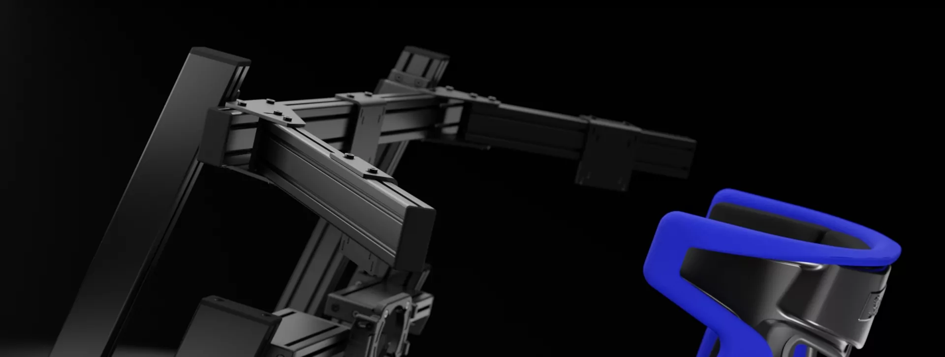 Sabelt Freestanding Triple Mount Add On Widok Od Strony Kierowcy