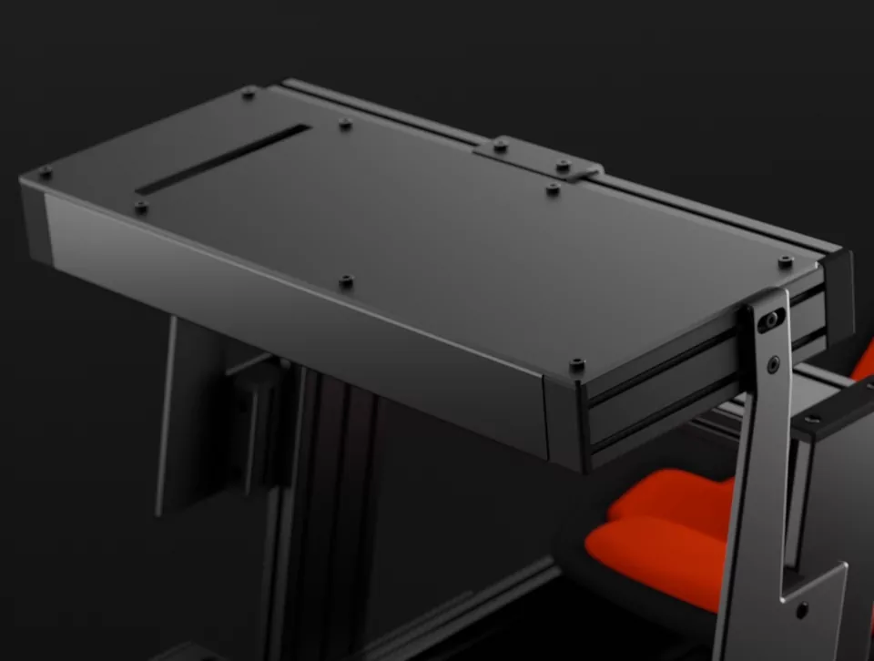 Sabelt PC Case Direct Mount widok od tyłu pod kątem