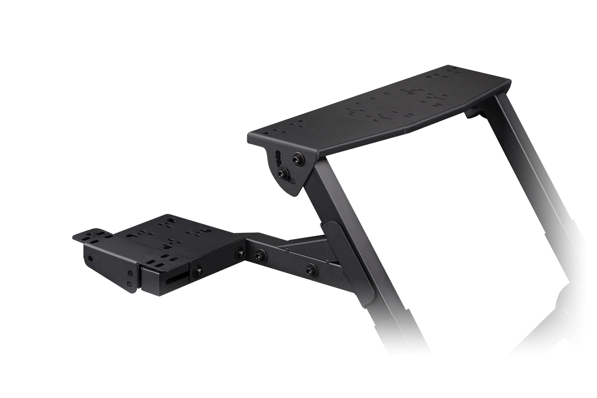 Boczne mocowanie shiftera lub hamulca ręcznego przy płycie kierownicy Wheel Stand 2.0.