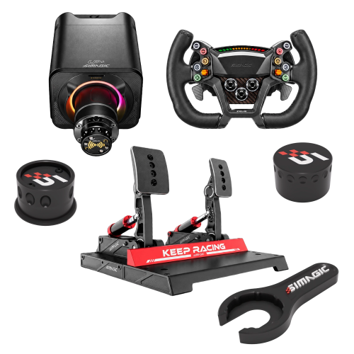 Simagic Zestaw (Alpha Evo, Zeus GT, P1000 FRS)