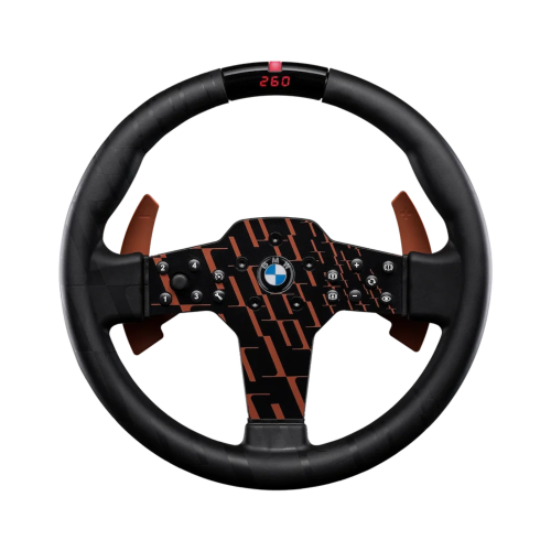 Kierownica Fanatec CSL BMW 300 mm z ekranem LED i metalowymi łopatkami