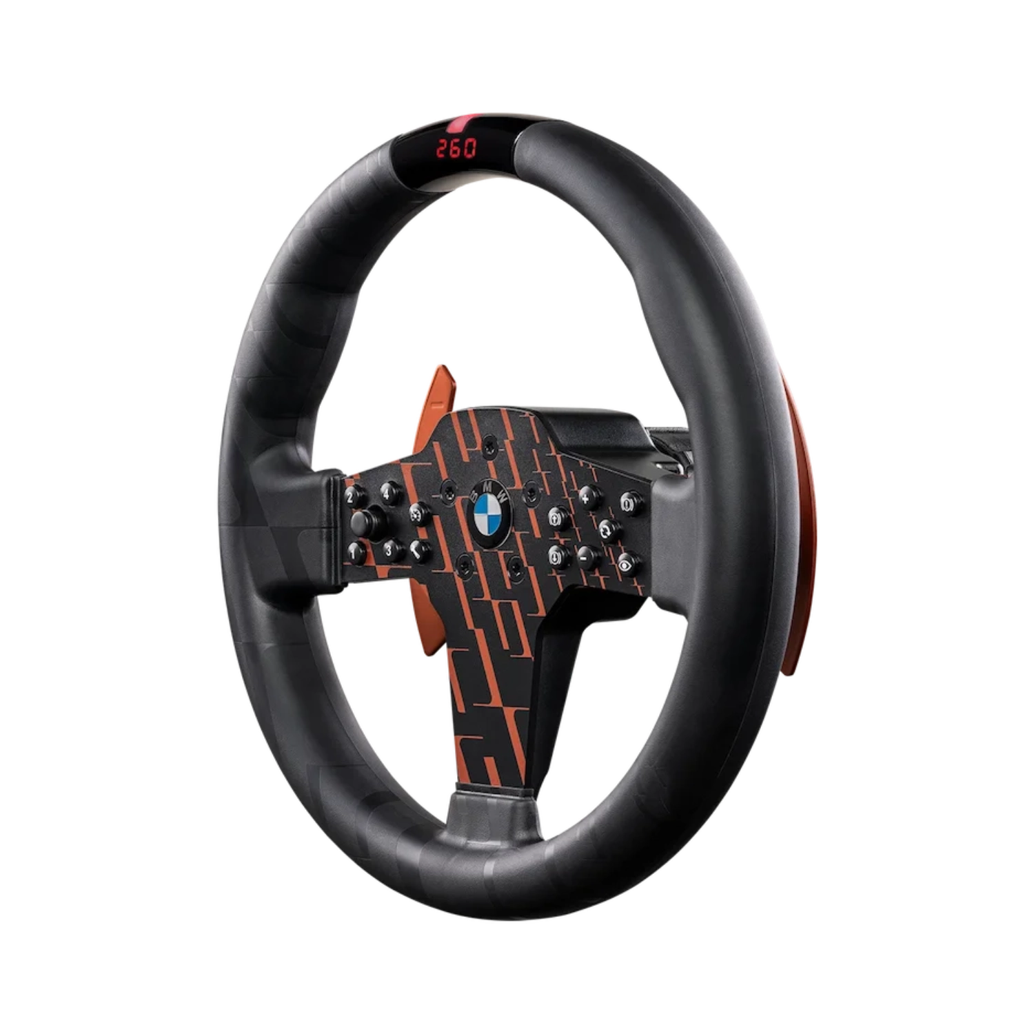Fanatec CSL BMW z gumowaną obręczą i charakterystyczną grafiką BMW