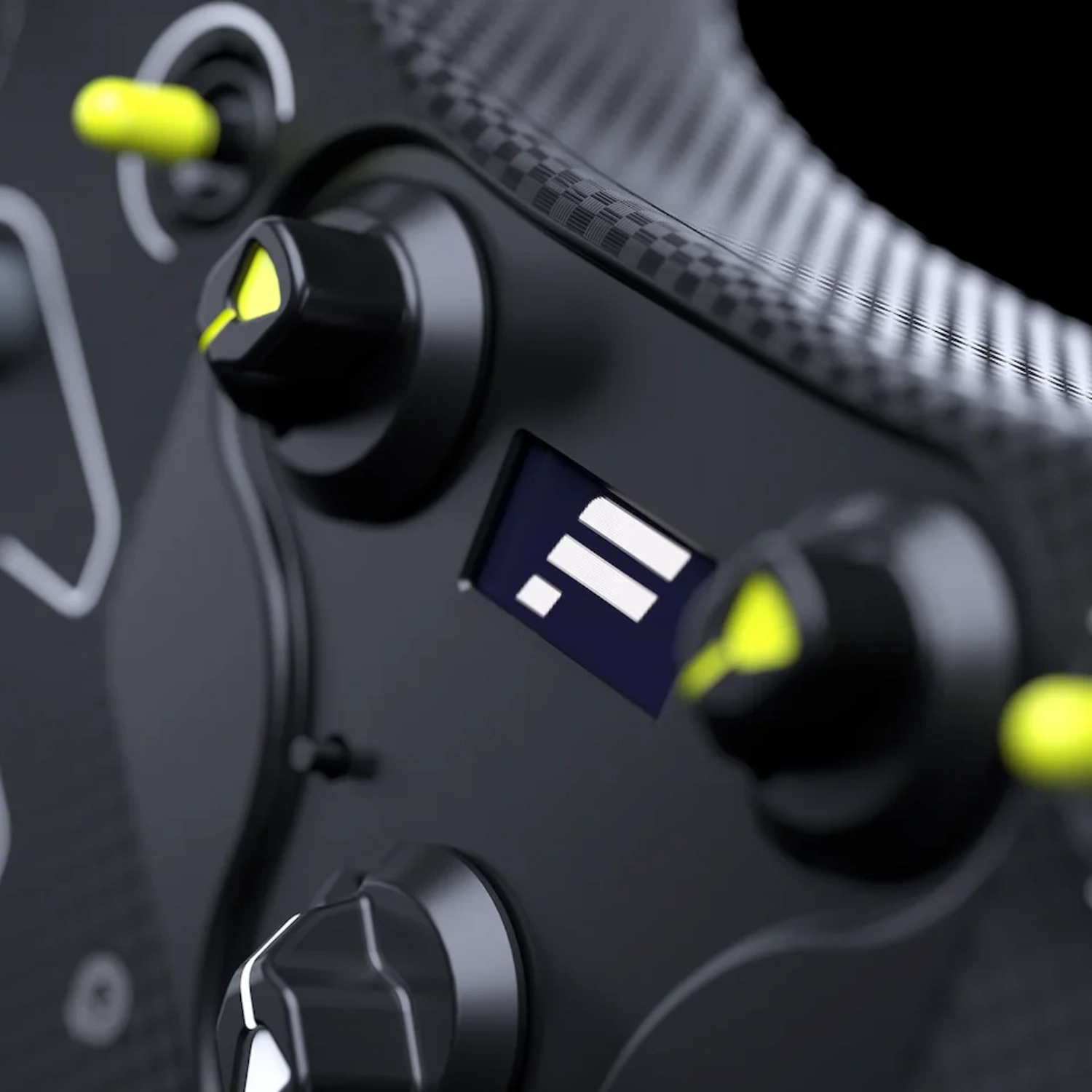 Wyświetlacz OLED oraz enkodery kierownicy Fanatec CSL GT3
