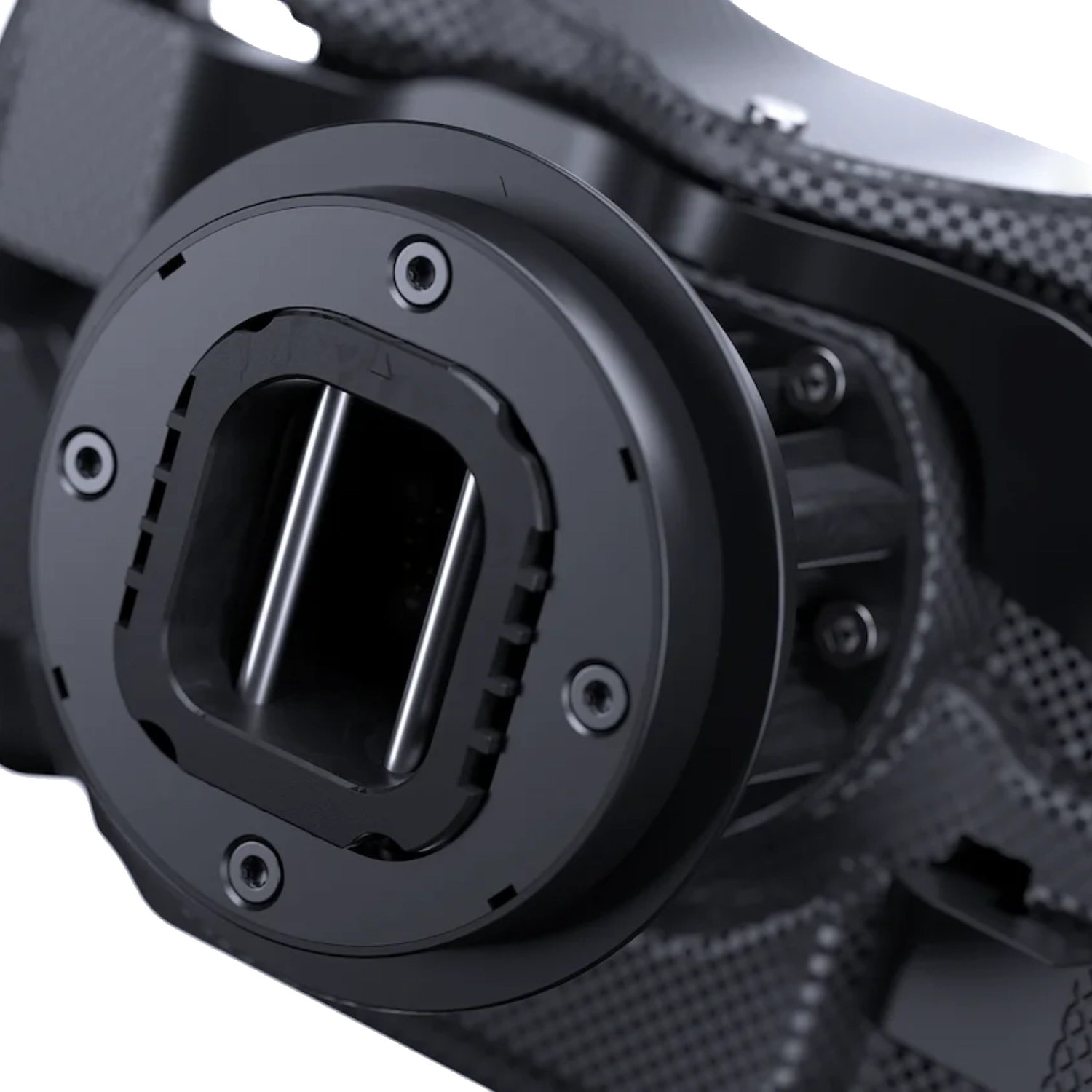 Fabryczne szybkozłącze QR2 Lite w kierownicy Fanatec CSL GT3