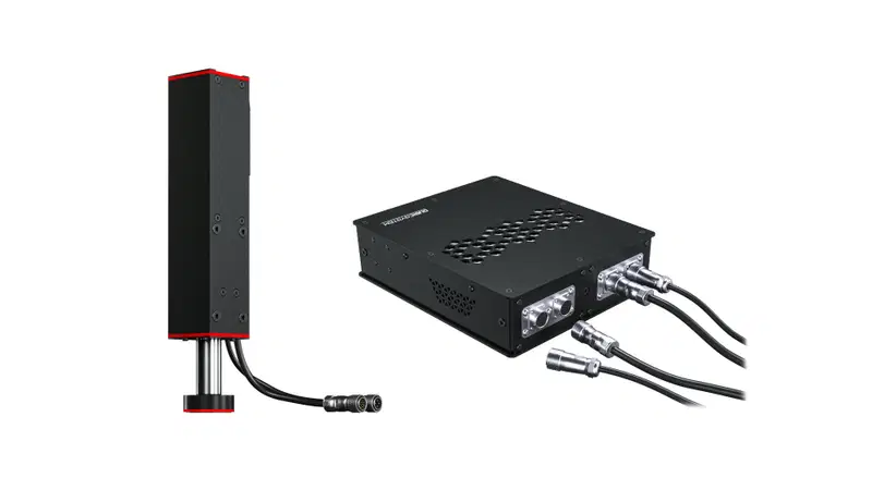 Siłownik liniowy i moduł sterujący platformy ruchu Qubic System QS-210