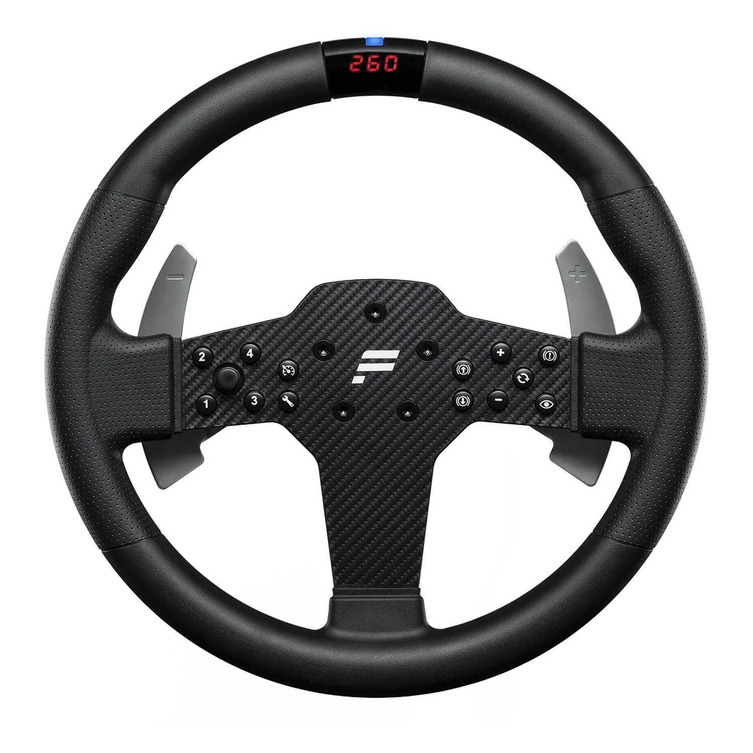 Fanatec CSL P1 V2 QR2 Lite – kierownica 300 mm widziana z przodu