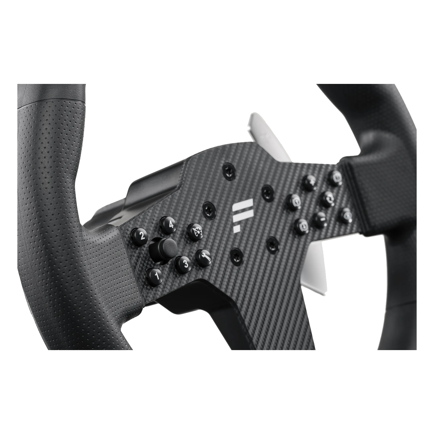 Przyciski, łopatki i gumowany uchwyt kierownicy Fanatec CSL P1 V2