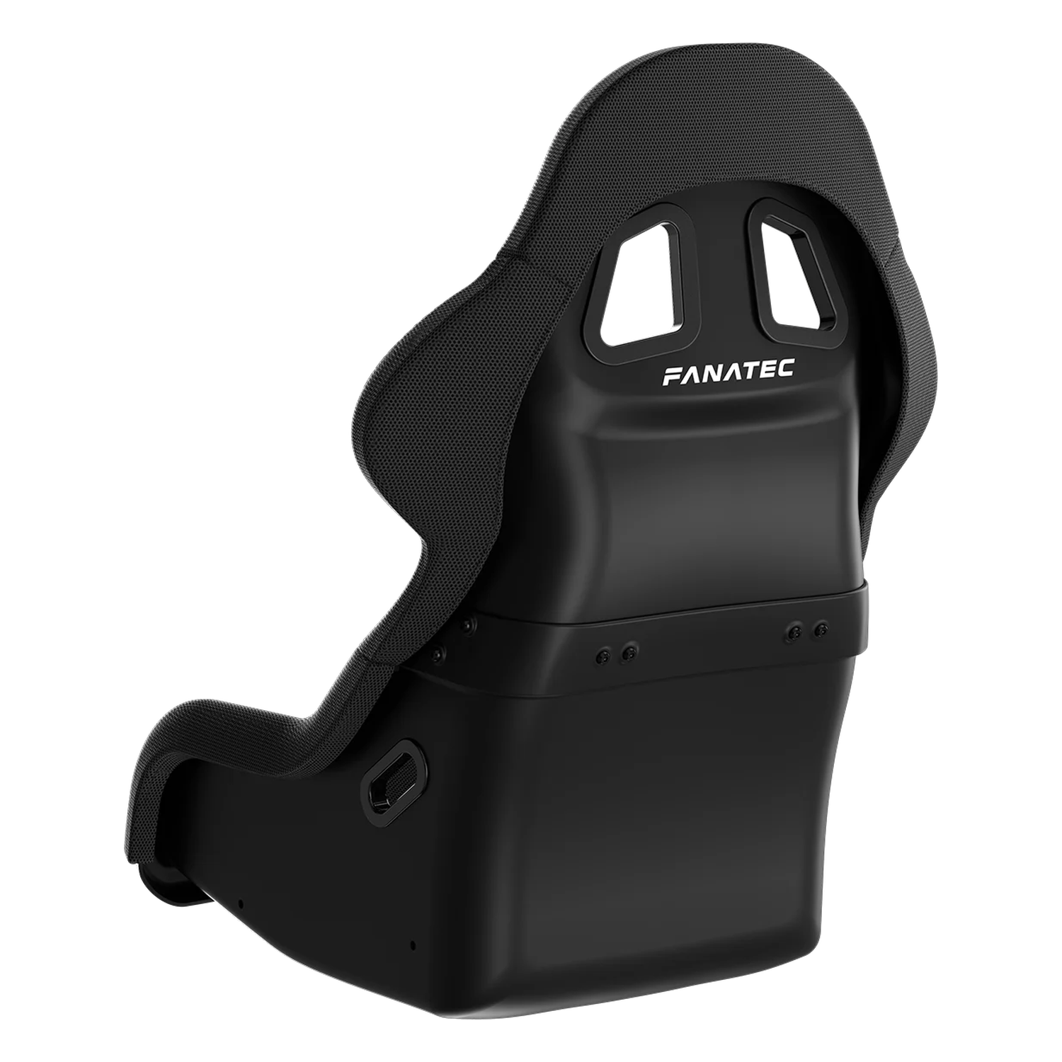 Tył fotela Fanatec ClubSport GT z obudową wzmacnianą włóknem