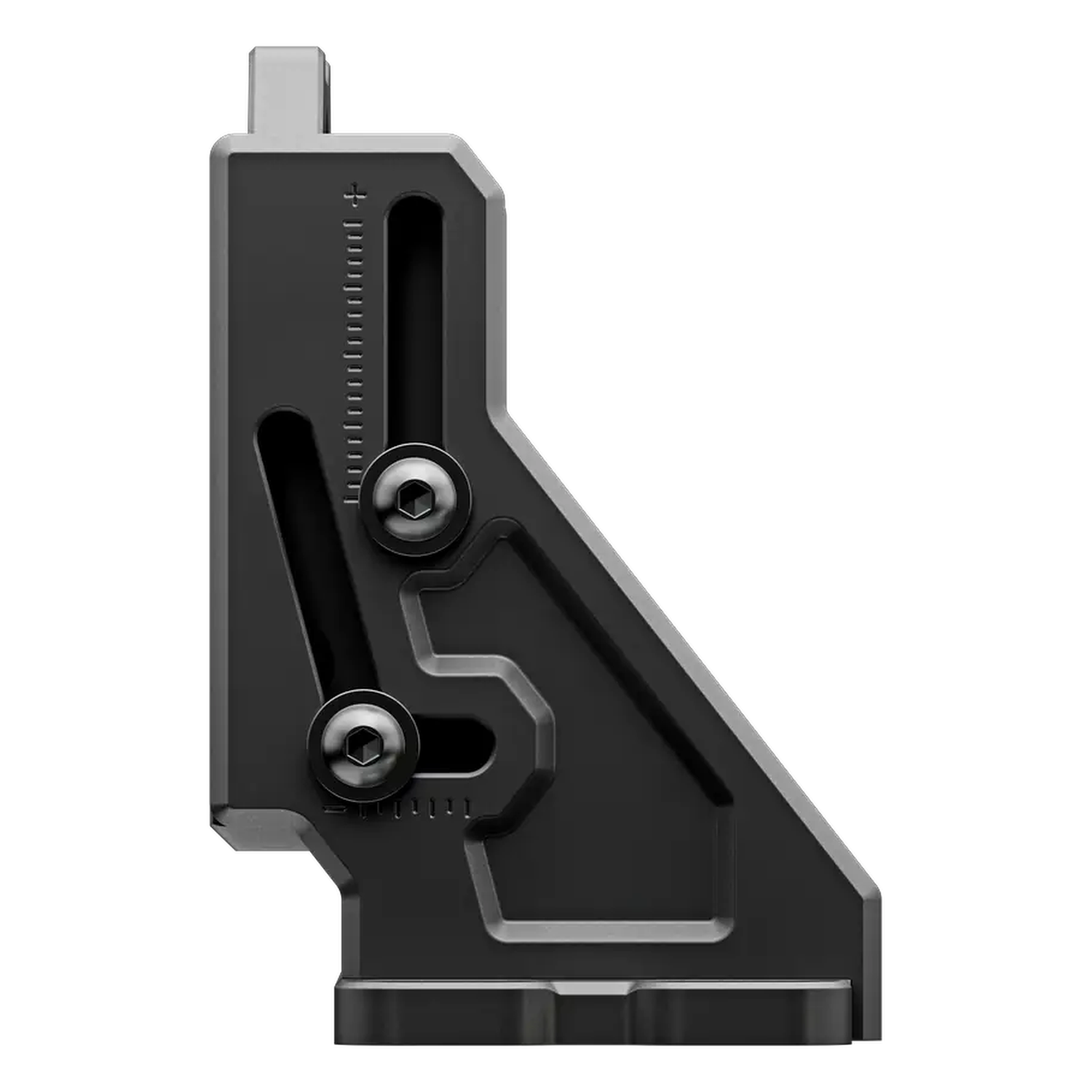 Boczny profil Simucube Wheelbase Mount v2 z bezstopniową regulacją kąta