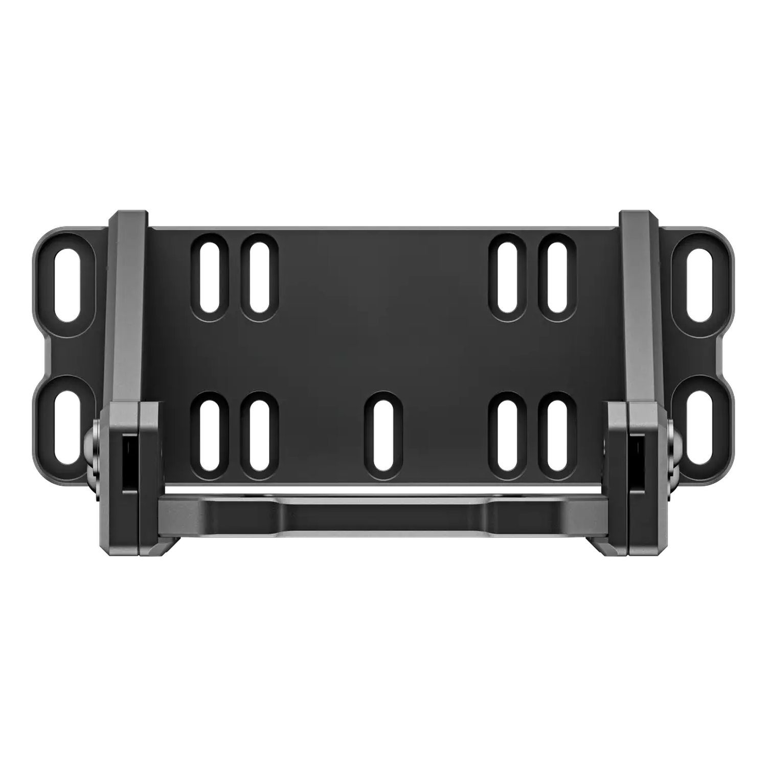 Simucube Wheelbase Mount v2 od strony płyty montażowej z podłużnymi otworami